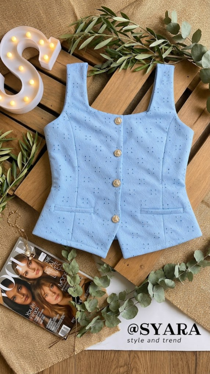Top Chaleco Elegante Lulu