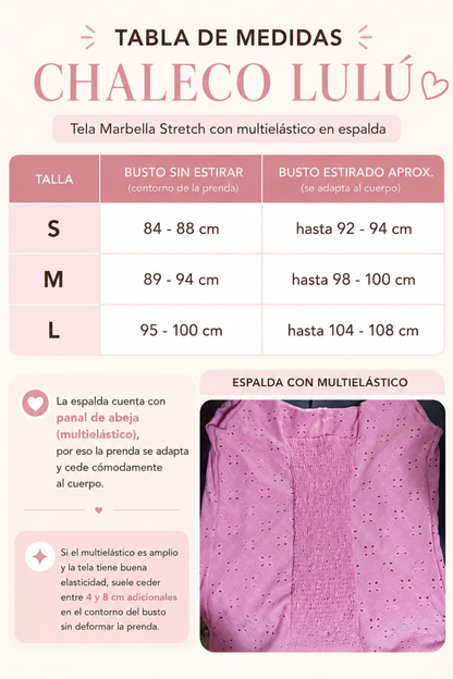 Top Chaleco Elegante Lulu